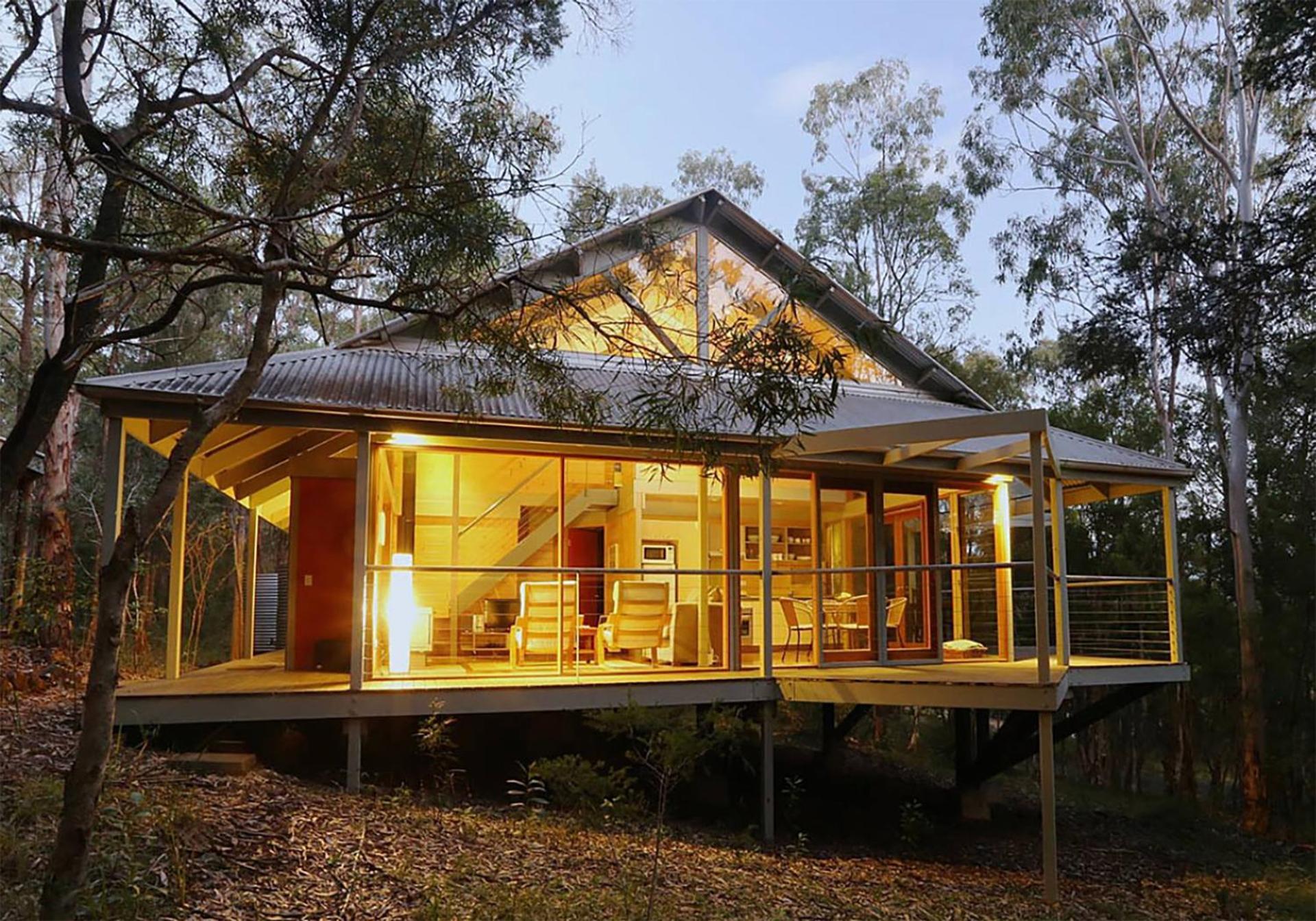 Bombah Point Eco Cottages Bulahdelah Exterior photo