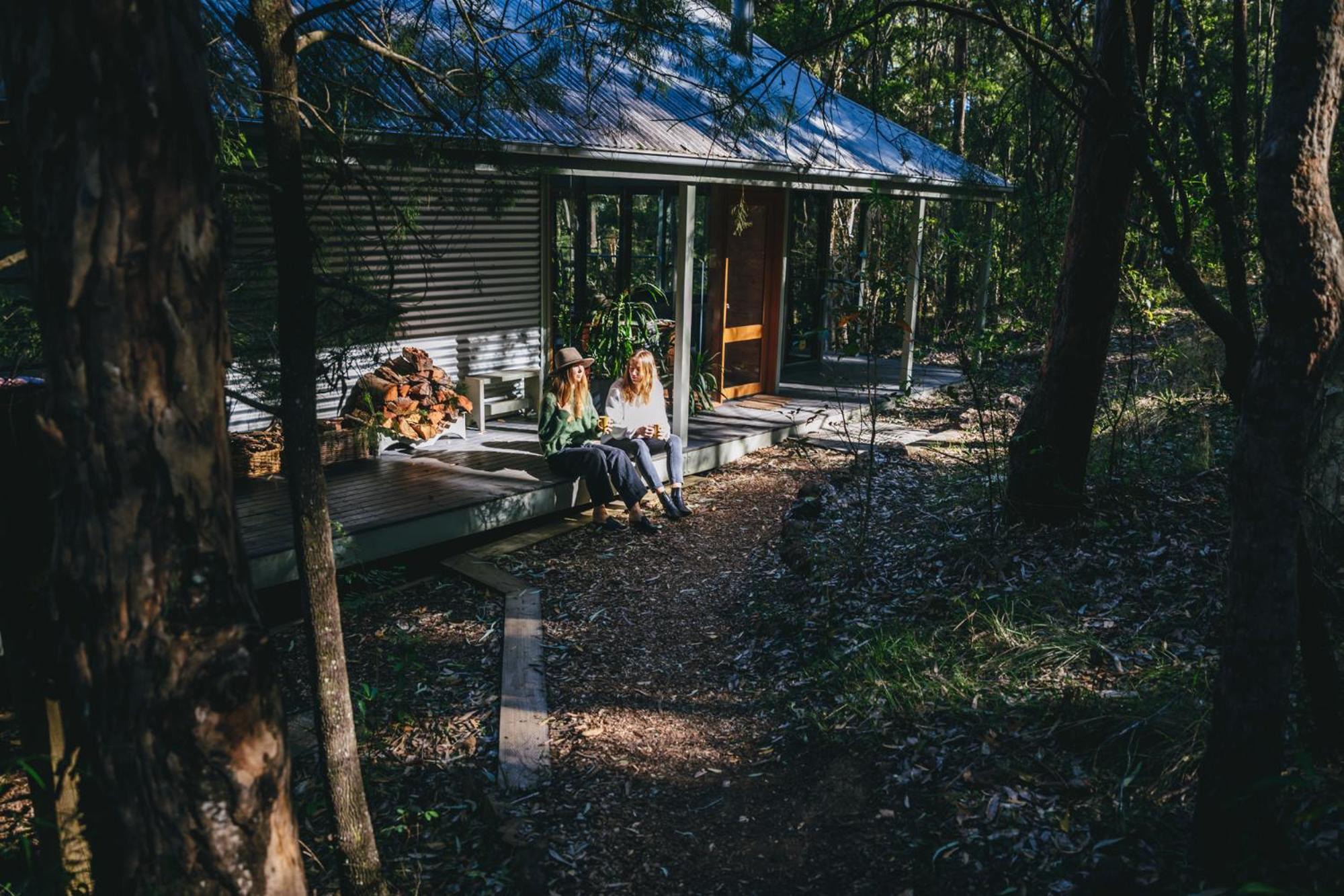 Bombah Point Eco Cottages Bulahdelah Exterior photo
